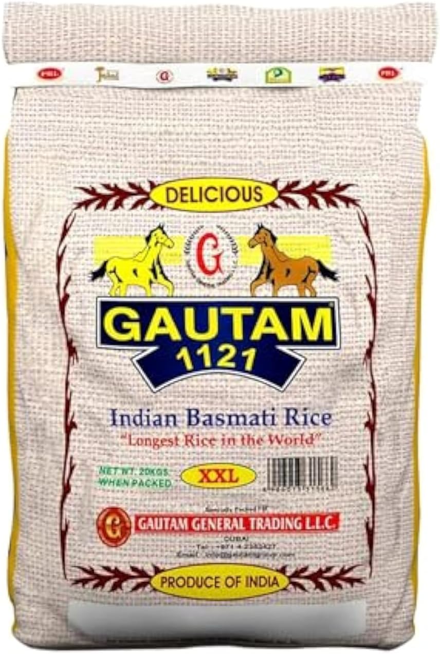 Gautam Basmati Rice XXL (20KG)