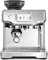 Breville Barista Touch Espresso Machine BES880BSS - Touchscreen, Built-in Grinder, Auto Milk Frother, Brushed Stainless Steel