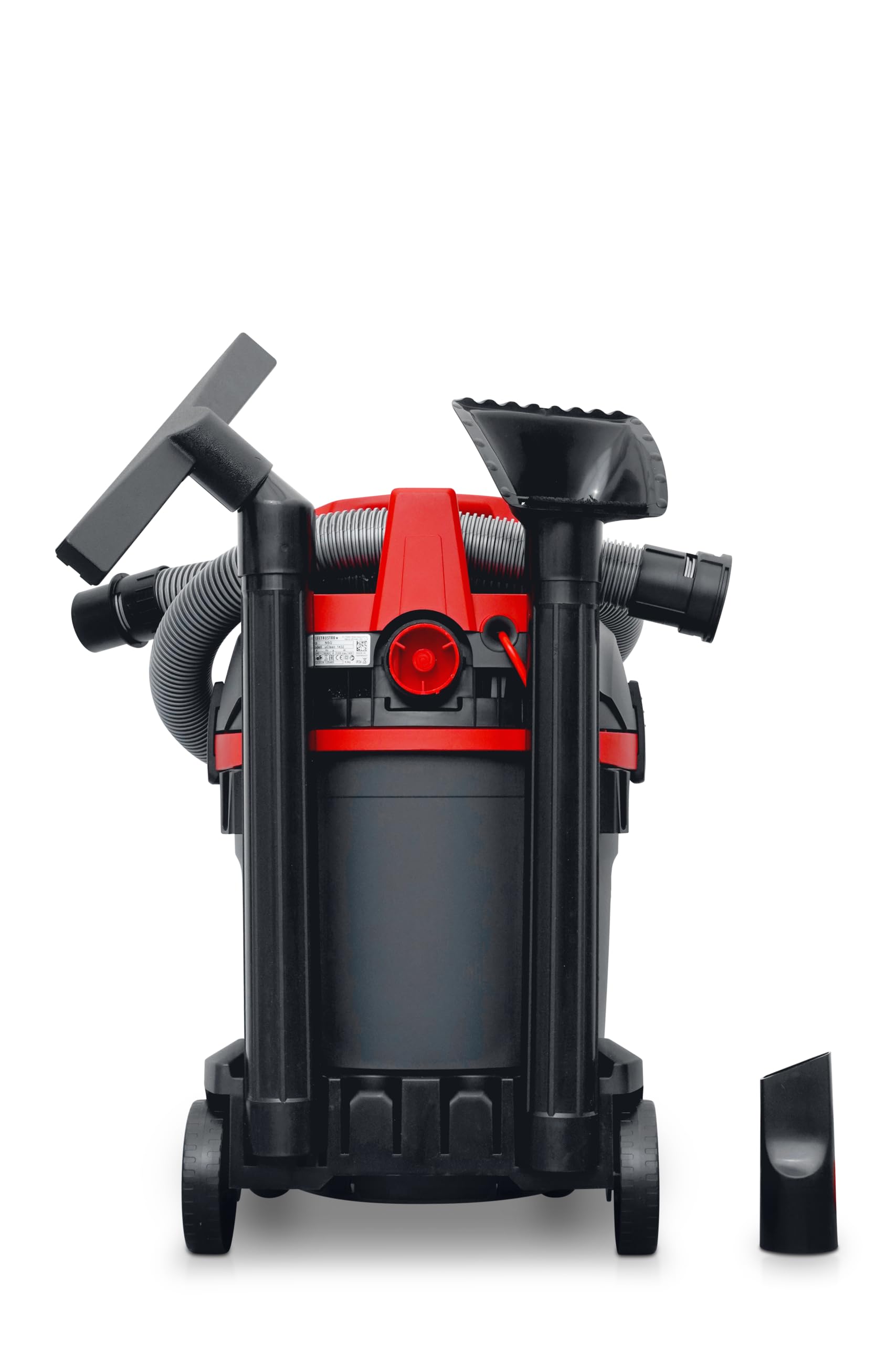 Starmix uClean 1432 ST - Aspirador en seco y húmedo con características de confort, 1400 W, 259 mbar, 20 L - Aspirador multiusos para taller, garaje, casa, incluye accesorios para aplicaciones de
