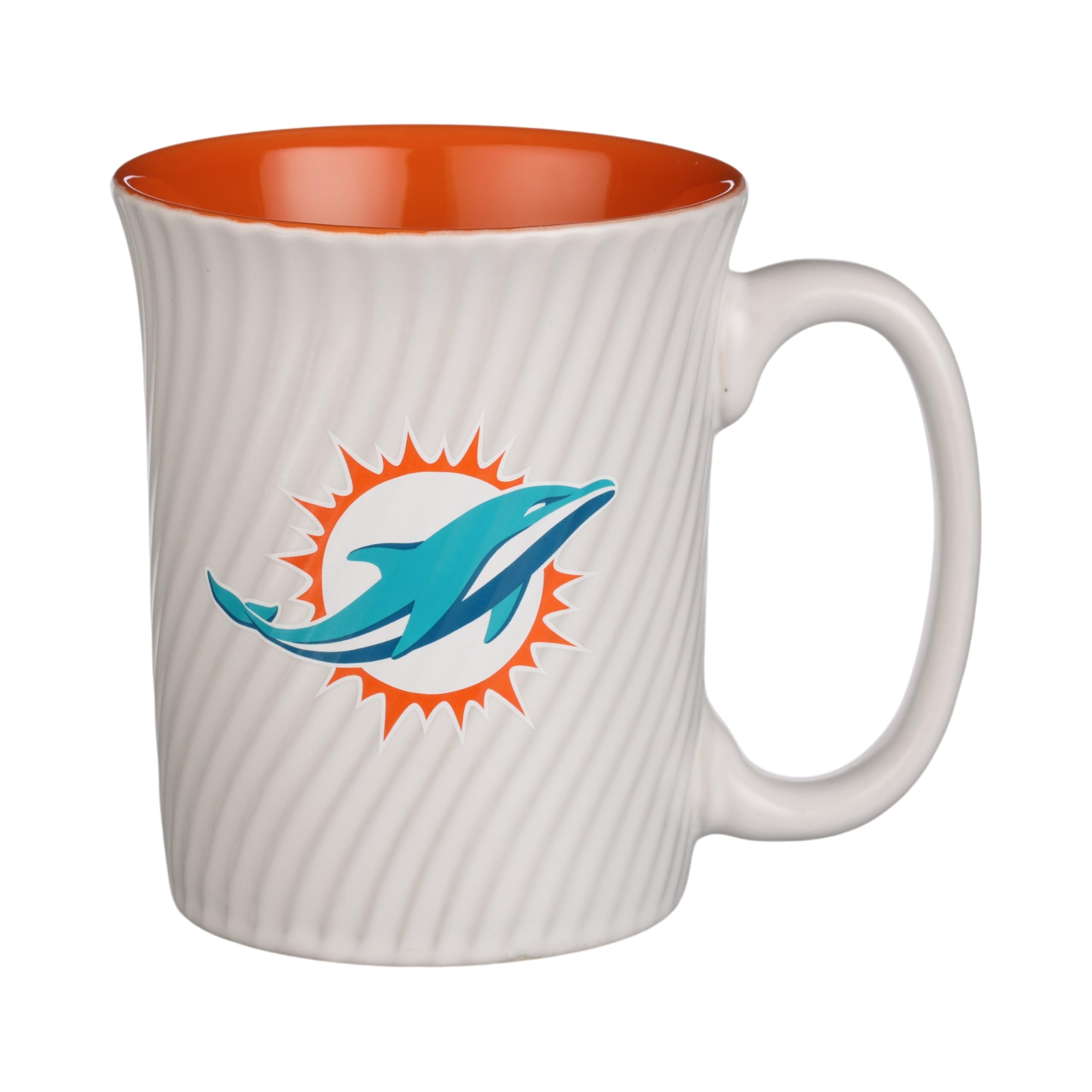 The Memory Company Officially Licensed NFL - Miami Dolphins 15oz Swirl Mug