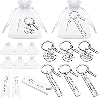 Yinkin 6 Pcs Coach Keychain Basketball Coach Keychain Bulk Thank You Coach Gifts Employee Appreciation Coach Keychain for Men Women Sports Fan Soccer Football Swimming Volleyball Coworker
