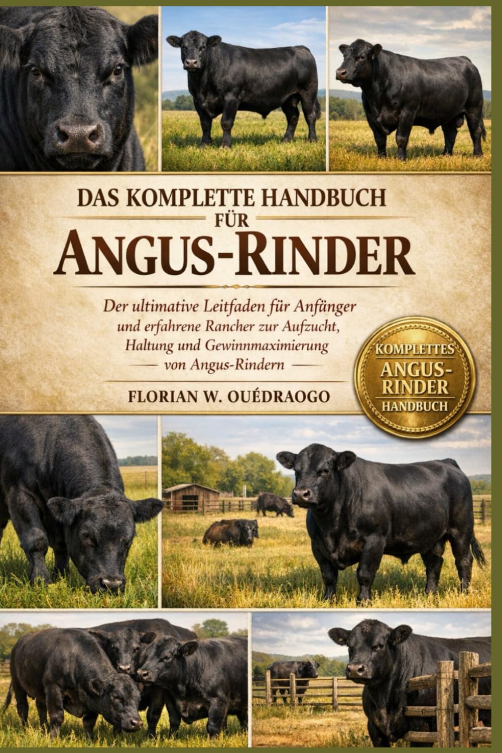 DAS KOMPLETTE HANDBUCH FÜR ANGUS-RINDER: Der ultimative Leitfaden für Anfänger und erfahrene Rancher zur Aufzucht, Haltung und Gewinnmaximierung von Angus-Rindern
