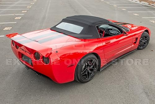 Miniatura 3 de Repuesto para todos los modelos Chevrolet Corvette C5 1997-2004  ZR1 Par de extensión de panel basculante de faldas laterales de estilo extendido