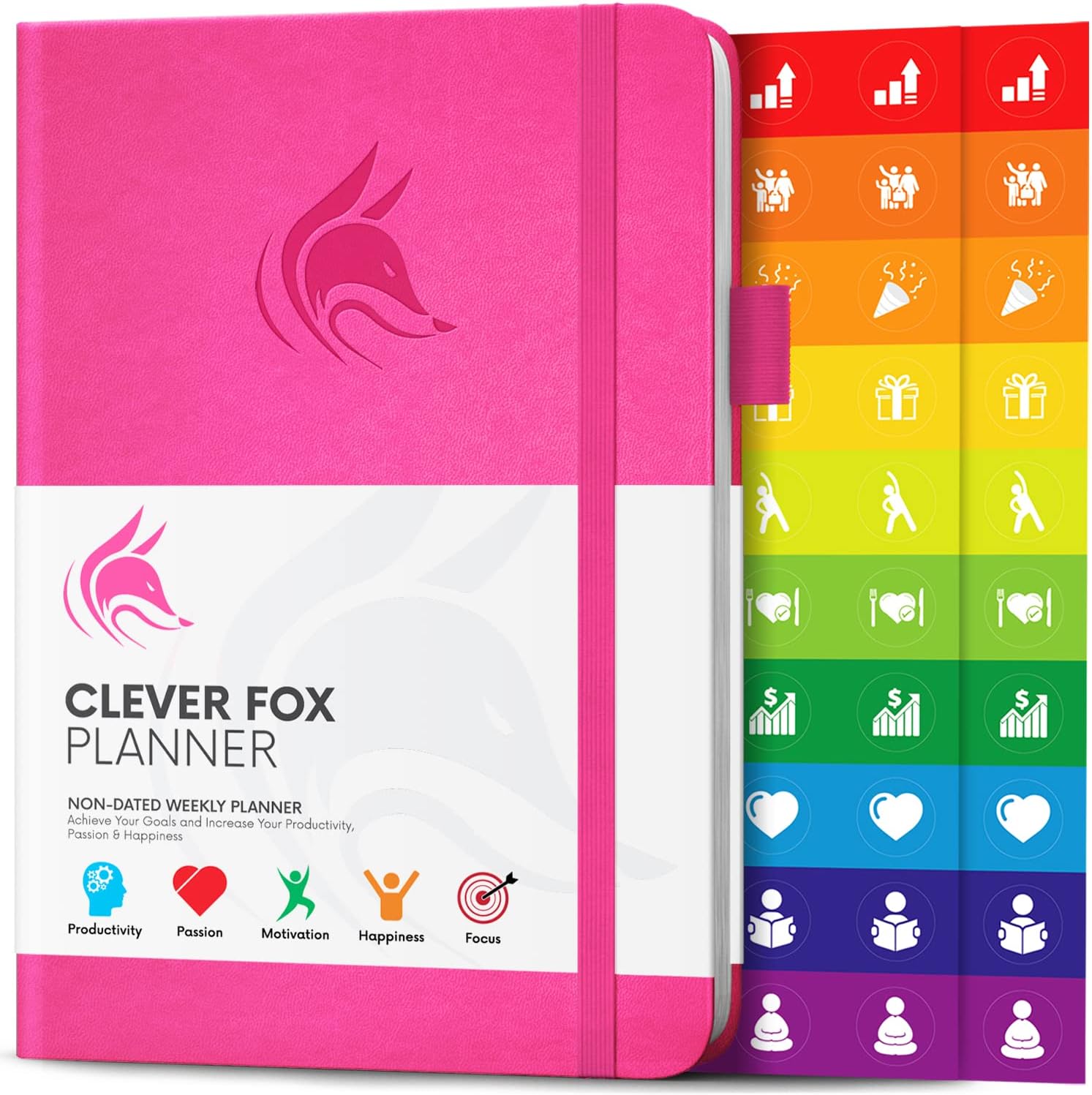 Clever Fox Advanced Weekly Planner - Undated Life | Ubuy