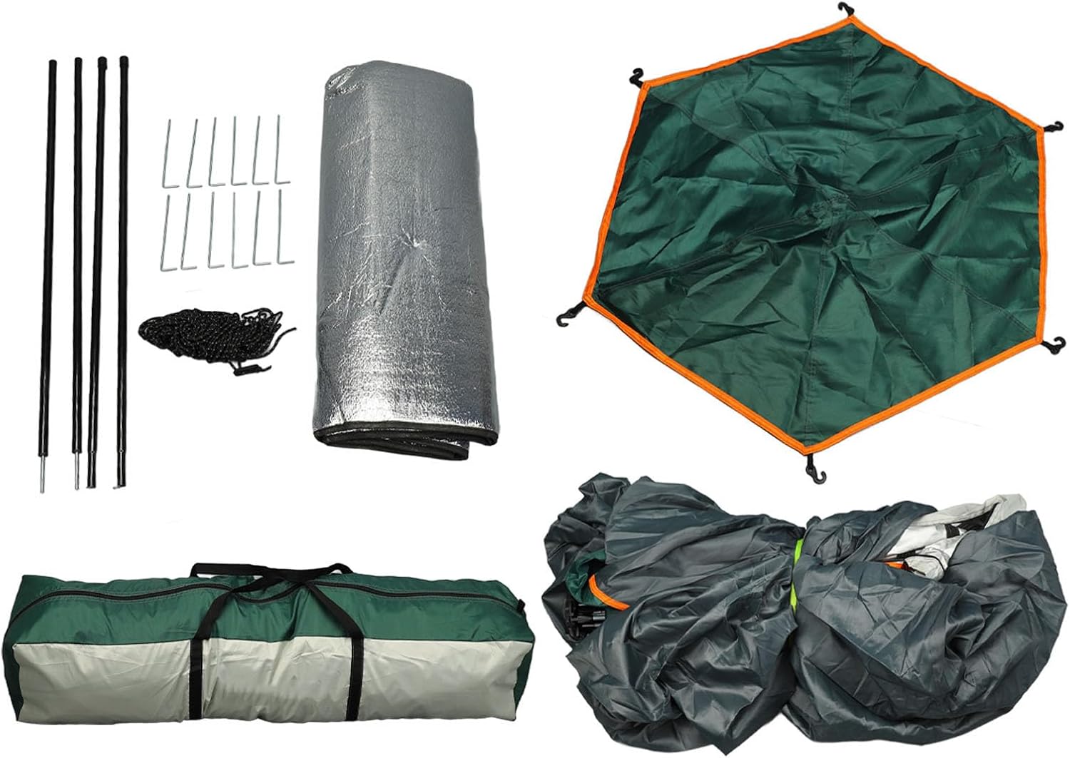 Outdoor Tent Portable Automatic Setup Rainproof Sun Shade Tent for Camping Beach Oxford Cloth Hex