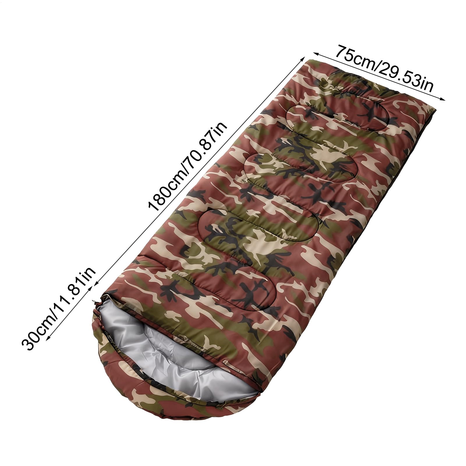 Sac de couchage pour le camping - Équipement de camping en plein air - Sacs de couchage pour les randonnées, les randonneurs, les survivants, les voyageurs, la survie sauvage, le temps inattendu, la