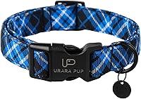 Vista 21 de Collar de perro de algodón de dinosaurio con hebilla de metal, collar de regalo para niñas o niños pequeños, medianos y grandes, lindos collares