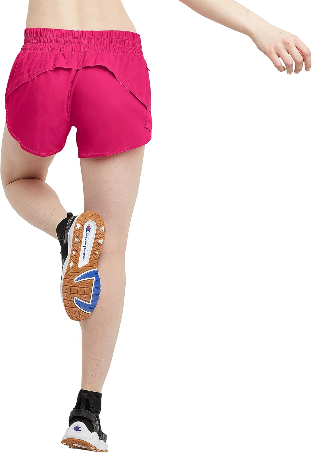 Champion Women's Sport Shorts, Moisture Wicking, Lightweight Sport Shorts for Women, 4" (Plus Size Available)
