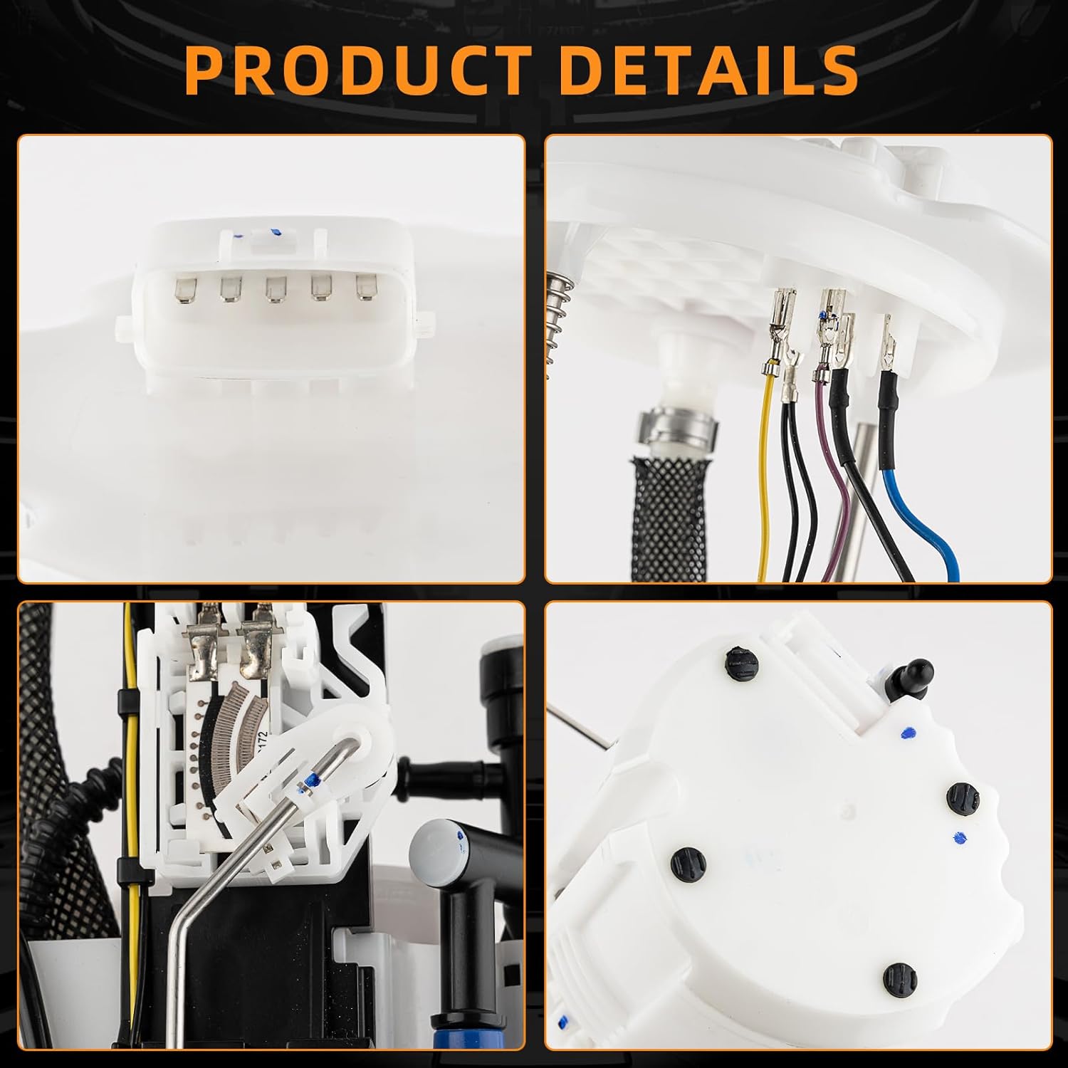 Electric Fuel Pump Module Assembly with Sending Unit Compatible For Infiniti G25 2011-2012 G37 2008-2013 M35 2009-2010 M45 2008-2010 Q40 2015 Q60 2014-2015 Replaces E8928M SP8928M