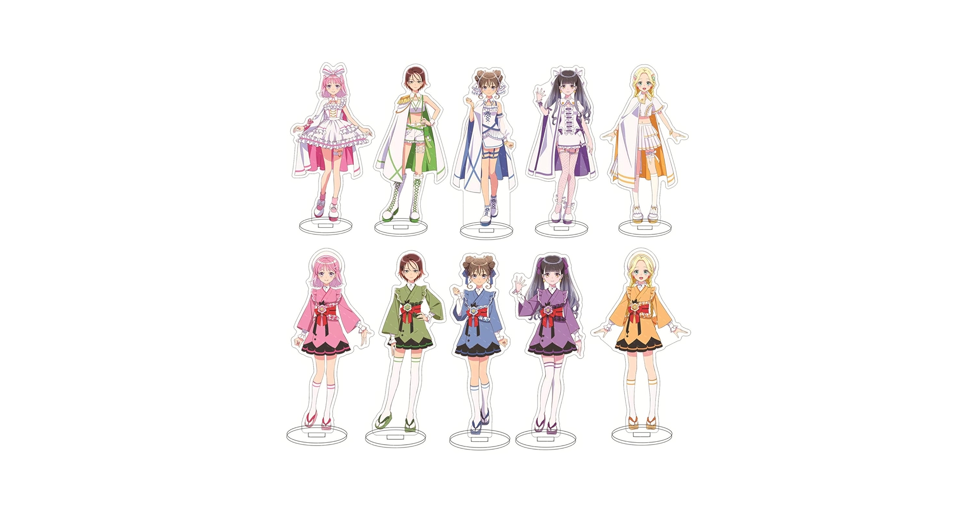 前橋ウィッチーズ 新里アズ　北原キョウカ　三俣チョコ　赤城ユイナ 24体セット Amazon.co.jp: KANUTE 前橋ウィッチーズ アクリルスタンド 赤城