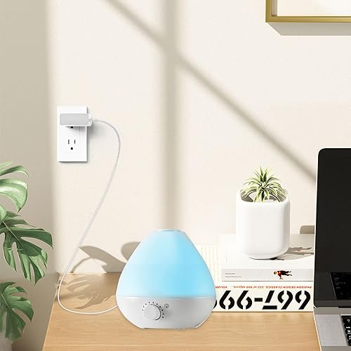 Miniatura 7 de Lnauy Cargador para humidificador Frida Baby compatible con Frida Baby 3 en 1 Cool Humidifier Cable de alimentación Humidificador Reemplazo Cable de