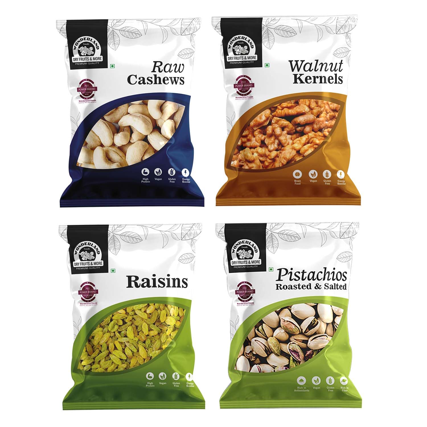See full amazon price history chart for WONDERLAND FOODS Dry Fruits Combo Pack of 4 (100 grams each) Kaju, Akhrot, Pista, Kishmish - (Cashews-Walnut Kernels-Pistachios-Raisins) WONDERLAND FOODS Dry Fruits Combo Pack of 4 (100 grams each) Kaju, Akhrot, Pista, Kishmish - (Cashews-Walnut Kernels-Pistachios-Raisins) (B08N51PHFL) Amazon Price History, Amazon Price Tracker