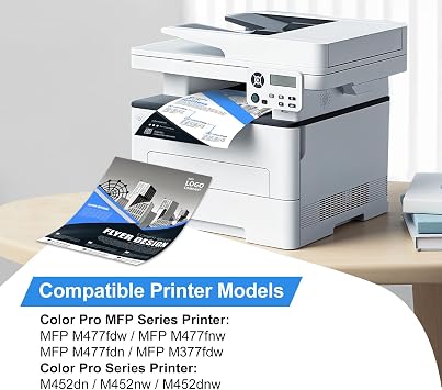 410A Toner Cartridges for HP 410A Toner Cartridge 4 Pack