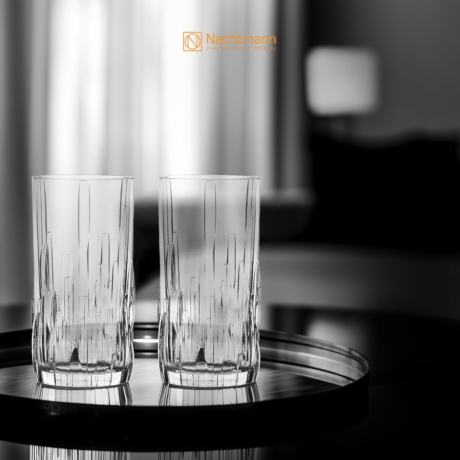 Nachtman, Shu Fa, Long Drink, Set of 4, Clear -