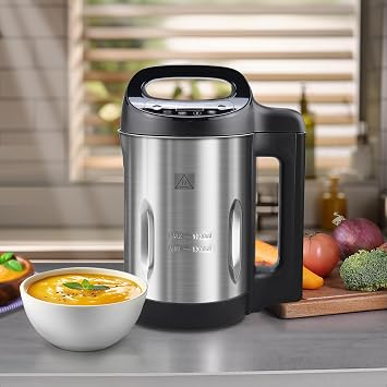 Soup Maker 1.6 L, 4 in 1 Multi-Function Soup and Smoothie Maker