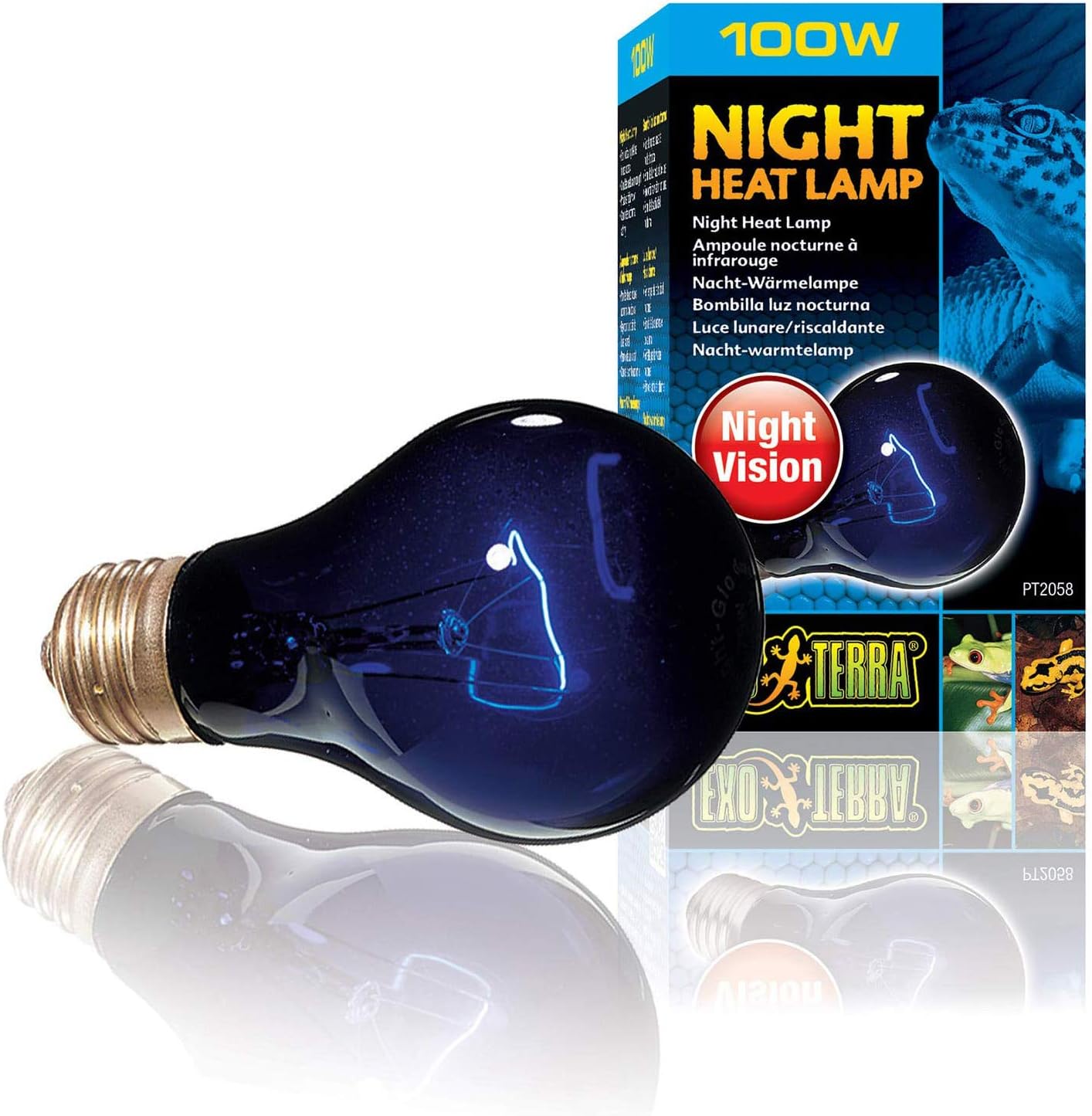 Exo-Terra Night Heat Lamp, 100 Watt