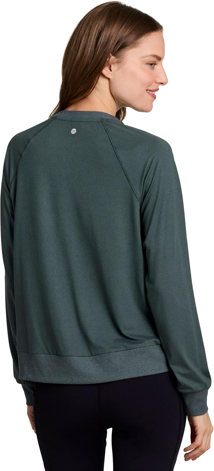 RBX Active Women's Fashion Long Sleeve Lightweight Athletic Performance Yoga T-Shirt Top - Image 2