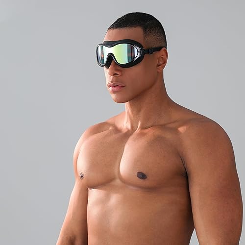 Miniatura 8 de Gafas de baño anti niebla impermeables UV gafas de natación buceo gafas de natación ajustables gafas de natación mujeres hombres gafas deportivas