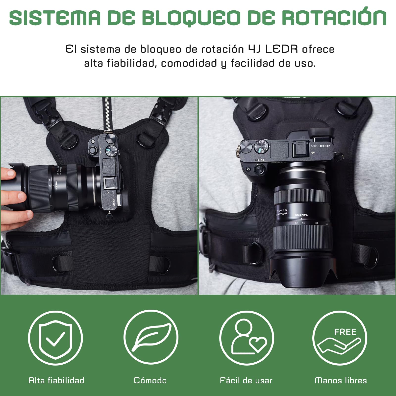 J2 Correa Camara De Fotos,Correa Camara Arnés De Pecho Para Cámara