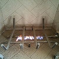 Vista 4 de Midwest Hearth Encendedor Universal de Troncos de Gas para Chimeneas de Leña ((LP) - Propano Líquido)