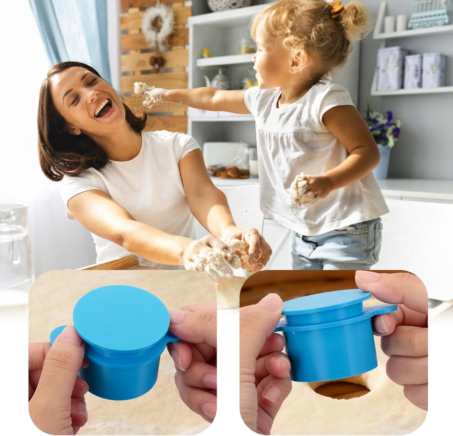 2PCS Cake Pop Mold Set, Heart & Round Cake Pop Maker for Baking, DIY Dessert Mold for Birthday Party, Wedding, Chocolate and Cake Balls