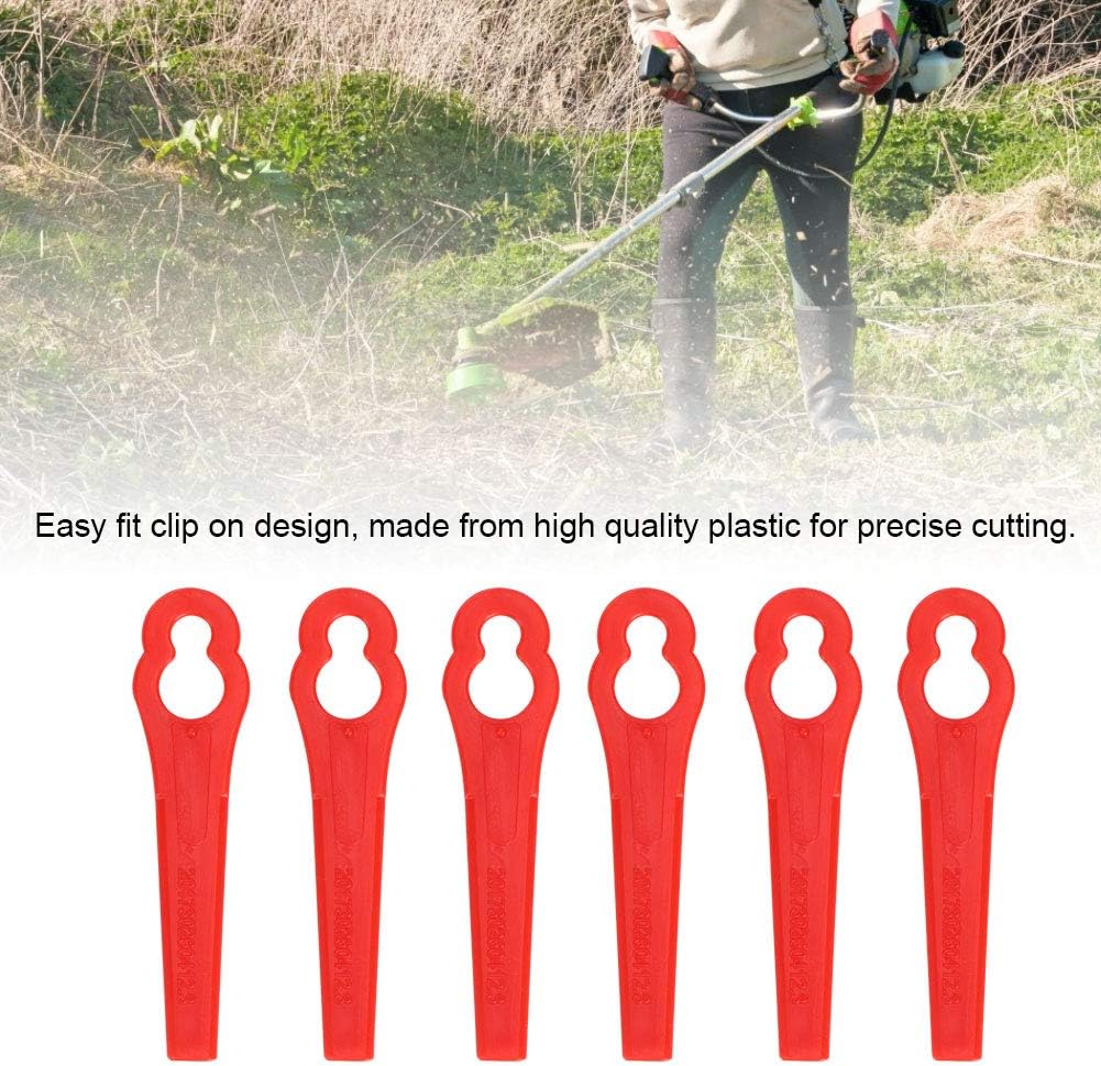 Yoidesu Trimmer Blades 40pcs, Plastic Cutters Blades Replacement Easy Fit Clip on Design for Animal Husbandry image 3