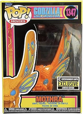 Funko! Godzilla Mothra Black Light Pop! Vinyl Figure - Entertainment Earth Exclusive
