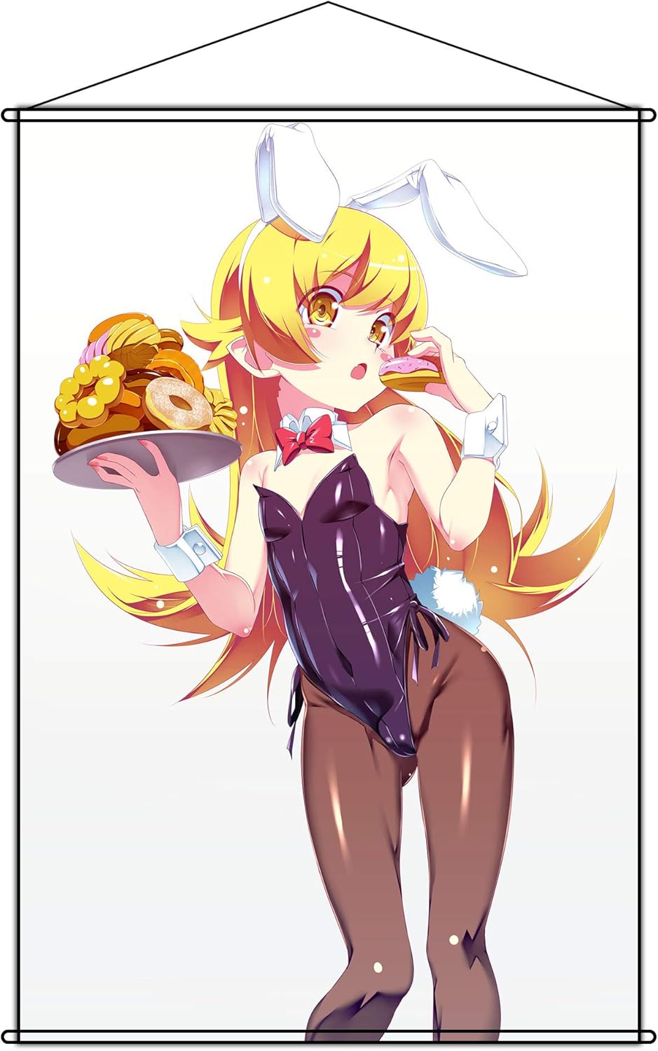 Amazon Libby タペストリー 物語シリーズ 忍野忍 おしのしのぶ Oshino Shinobu キスショット アセロラオリオン ハートアンダーブレード ポスター 掛ける絵 巻物 軸物 アニメ おしゃれ 萌え 90cmx60cm アニメ 萌えグッズ 通販