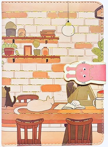 Miniatura 1 de Bonito cuaderno de diario para mujer, bonito cuaderno de diario, lindo diario para adolescentes, bloc de notas de la serie después de la escuela, 5