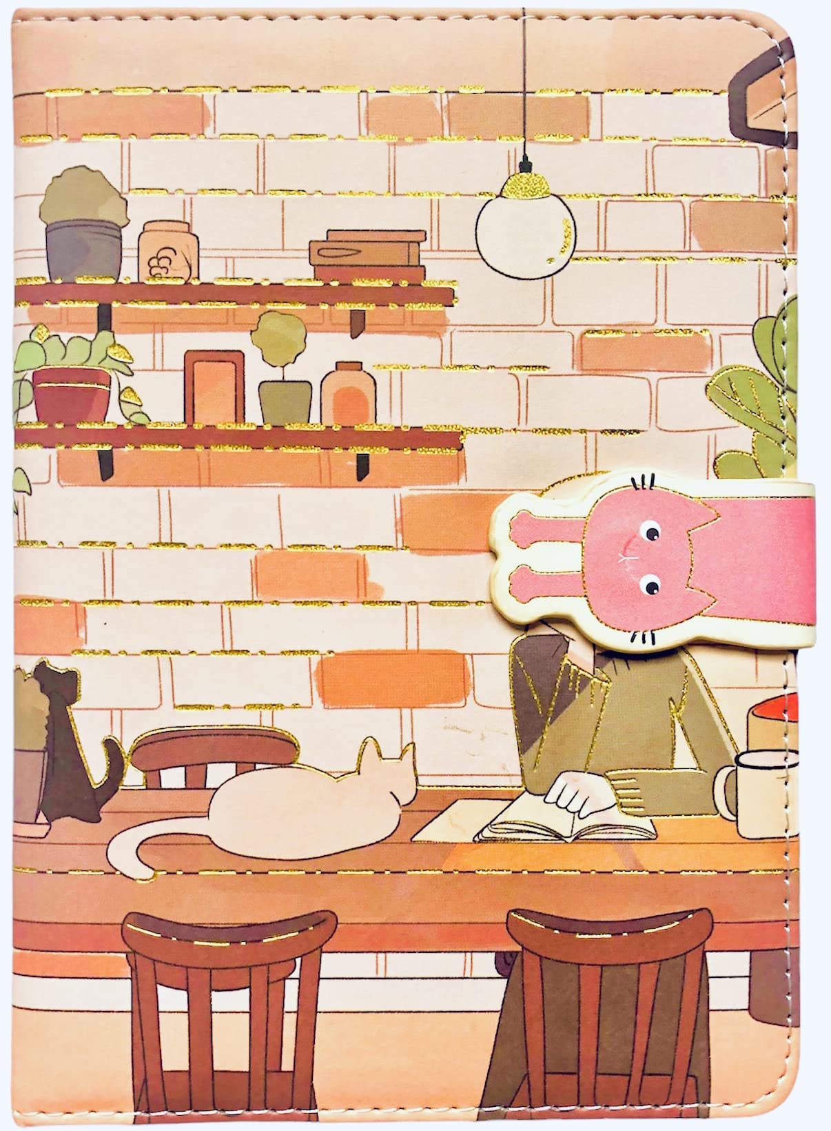 KetA Lofi Anime Journal, Cute Journal Notebook for Women, Cute Journal Notebook, Cute Journal for Teen Girls, 5 x 7-inch, 13 x 18CM 128 Sheets,