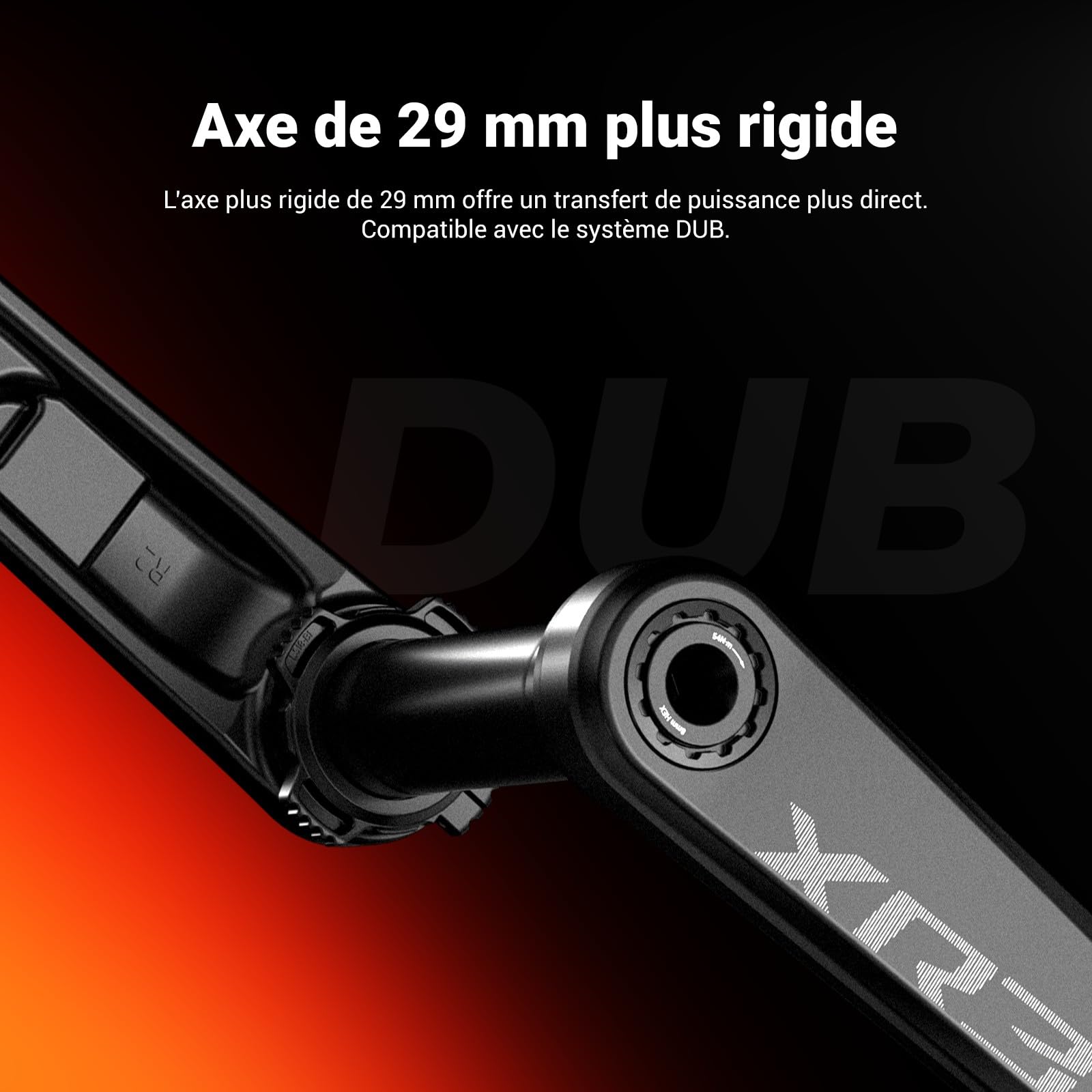 CooSpo Compteur de puissance S10, 160–172,5 mm, BLE/ANT+ pour Easton 110 BCD 4 boulons, précision ± 1 % de suivi des données, batterie 300 H pour cyclisme intérieur/extérieur