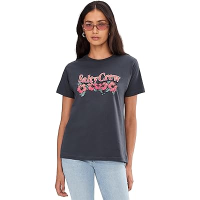 Salty Crew Vacation B.F Tee grey