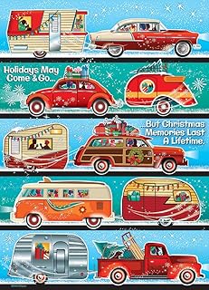 Cobble Hill 1000 Piece Puzzle - Holiday Hustle - Sample Poster Included