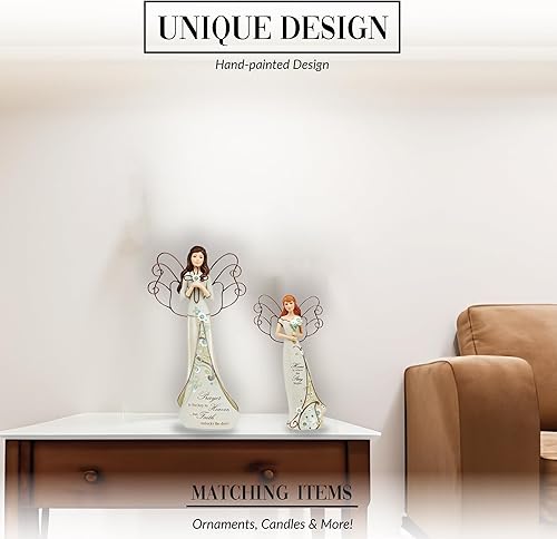 Miniatura 4 de Pavilion Gift Company Home Angel Figurine, 6.75 in