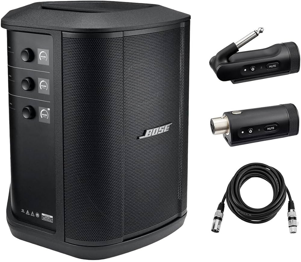Bose S1 Pro+ Portable Wireless PA System with Bluetooth, Black