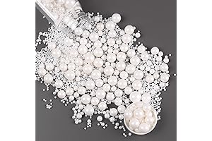 Cobakey: Radiant White Pearls for Cake Enhancement