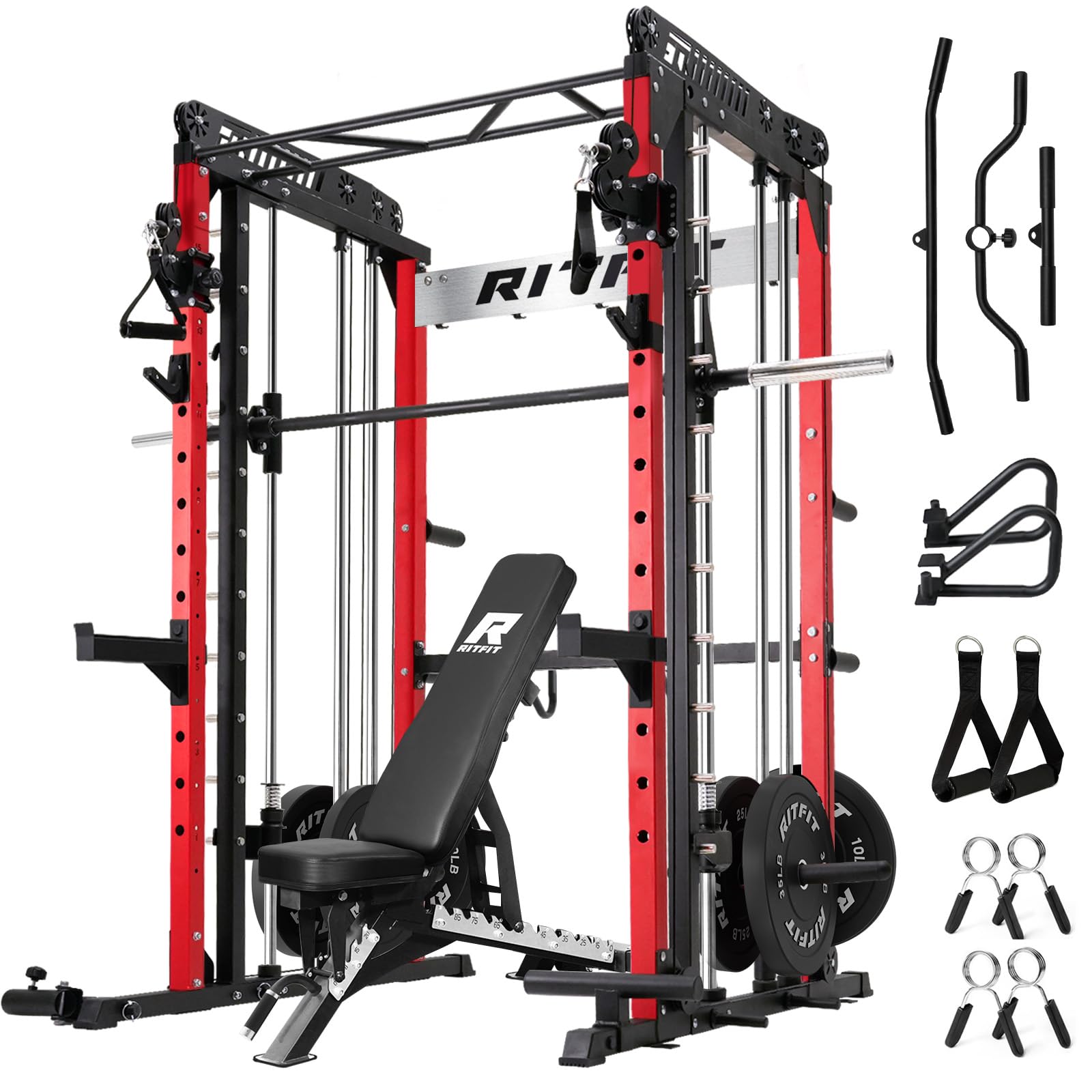 Amazon | RitFit M1 & M1 Pro スミスマシン ケーブルクロスオーバー