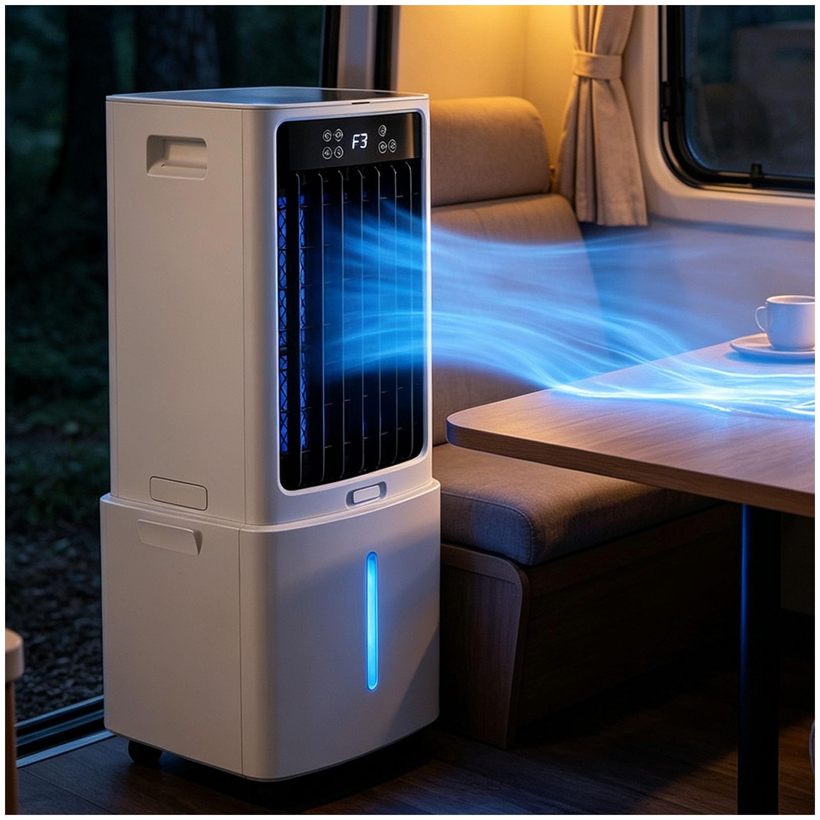 Preferspace One Color Swamp Cooler Windowless 12L For Home