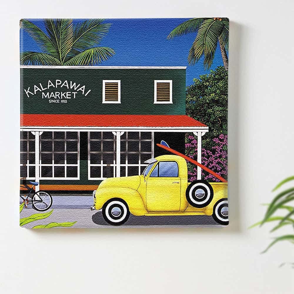 Hilo Kume Fabric Poster Panel 30×30cm