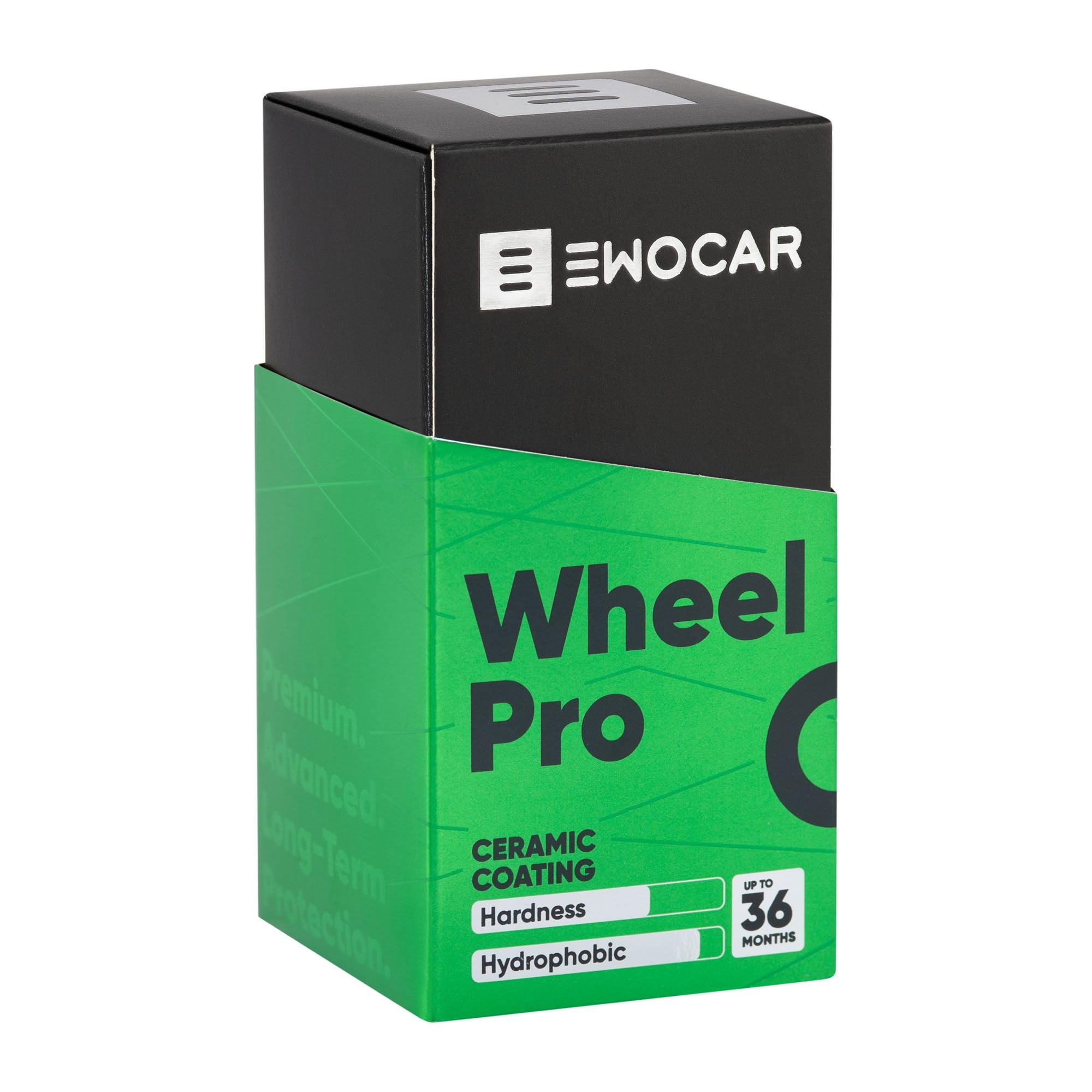 WheelPRO 50ml - Keramikbeschichtung für Felgen, SiO₂ Felgenversiegelung, hitzebeständiger Schutz vor Bremsstaub, Streusalz & Chemikalien, für lackierte, Matte & Chromfelgen