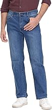 Soojun Men's Flex Waistband Relaxed Fit Straight Leg Jeans