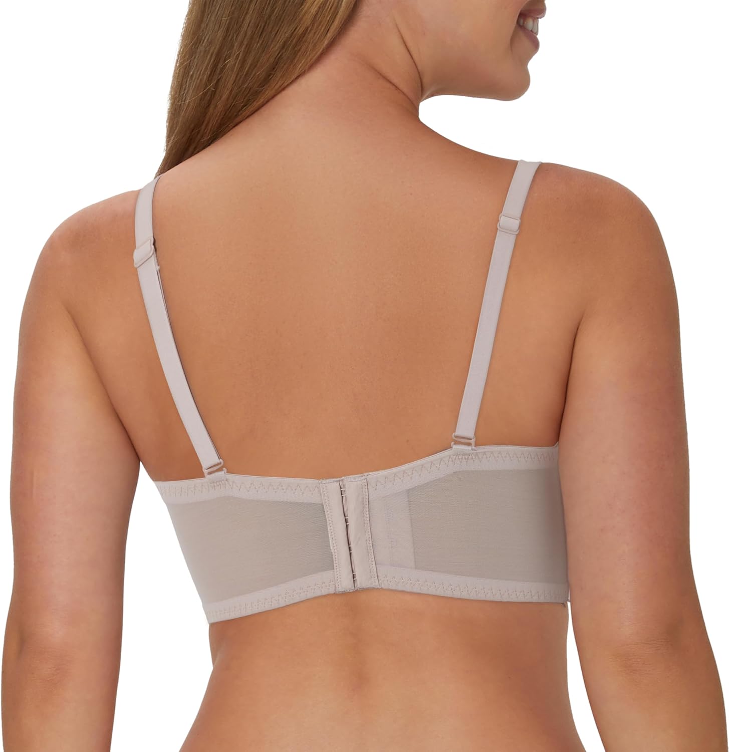 Maidenform Women's Lace Bralette, Padded Longline Bralettes, Convertible Wireless Bras for Women (Plus - Image 2