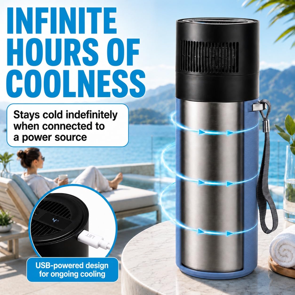Amazon.com: Electric Insulin Cooler Travel Case with USB Charger