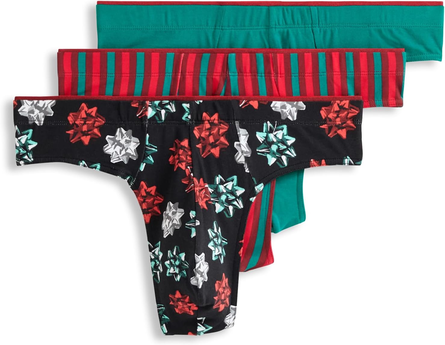 Jockey Men's Underwear True Style Thong - 3 Pack