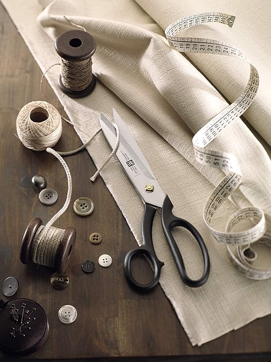ZWILLING Superfection Classic tailor scissors, fabric scissors, length: 21 cm, special stainless steel/plastic, black, 210 mm