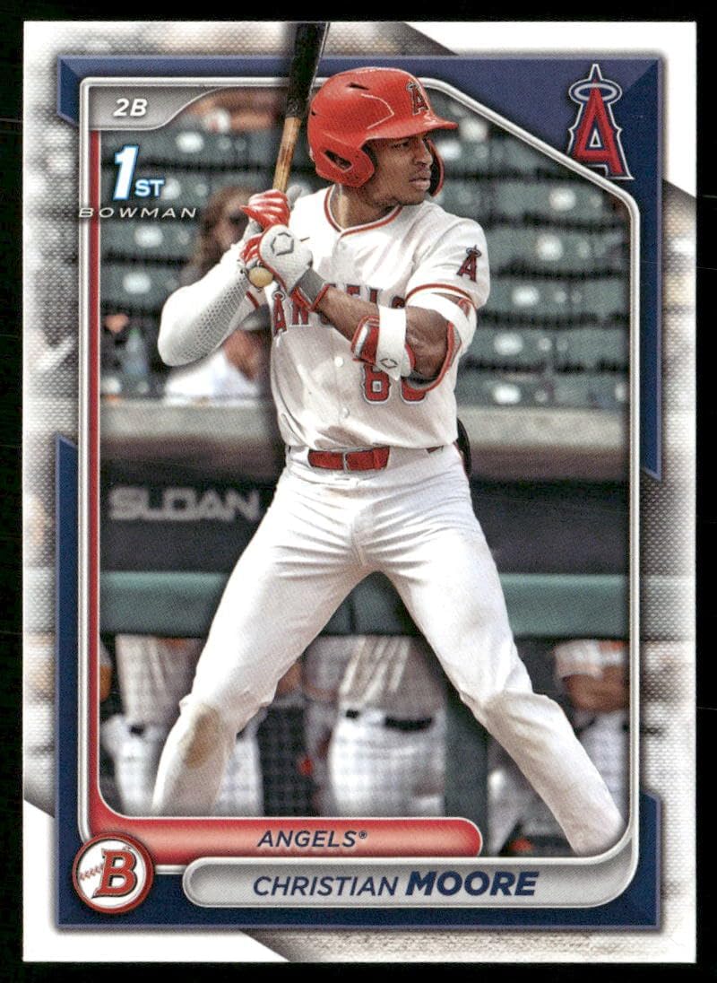 2024 BOWMAN DRAFT CHRISTIAN MOORE RC ROOKIE CARD #BD-13