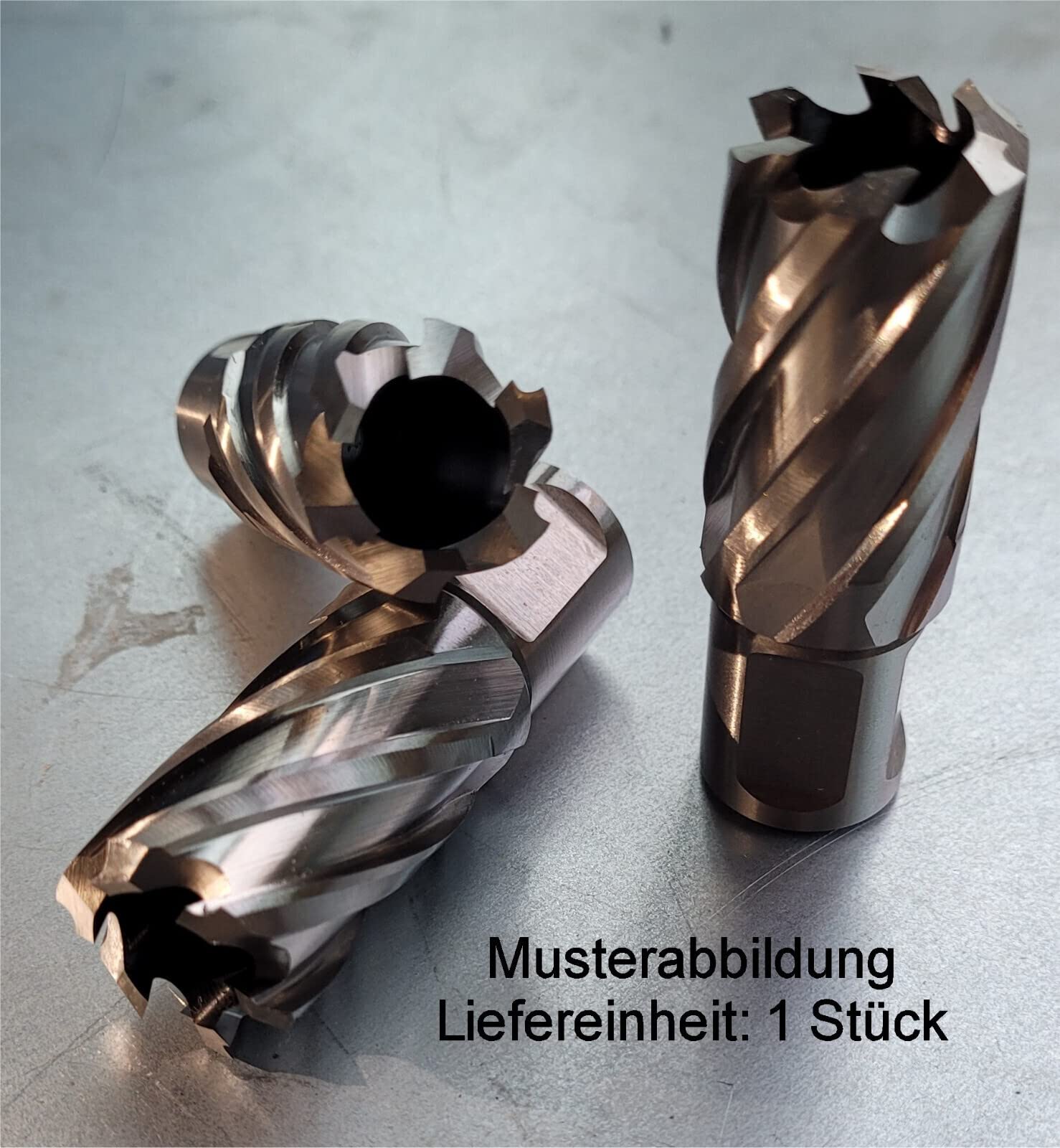 WRS Foret à carotter en acier rapide 30 mm Profondeur de coupe 19 mm Tige Weldon 19 mm Ø