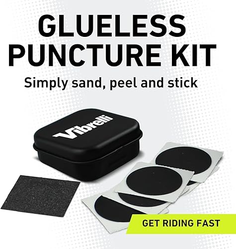 Miniatura 5 de Vibrelli - Bomba de suelo para bicicleta con medidor de alta presión de hasta 160 PSI - Bomba para bicicleta con válvula Presta que cambia