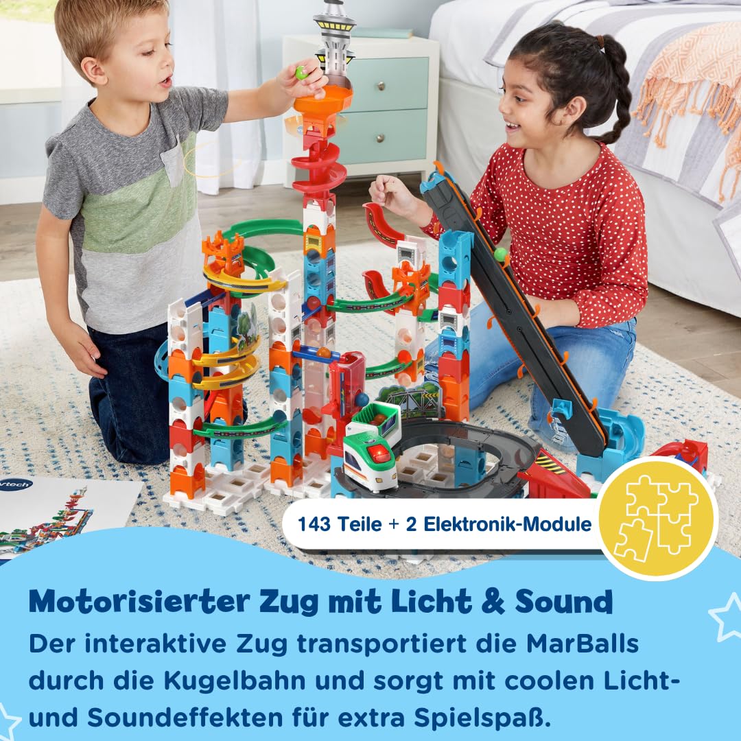 VTech Marble Rush Super Sky Tower Set XL300 E – Kugelbahn
