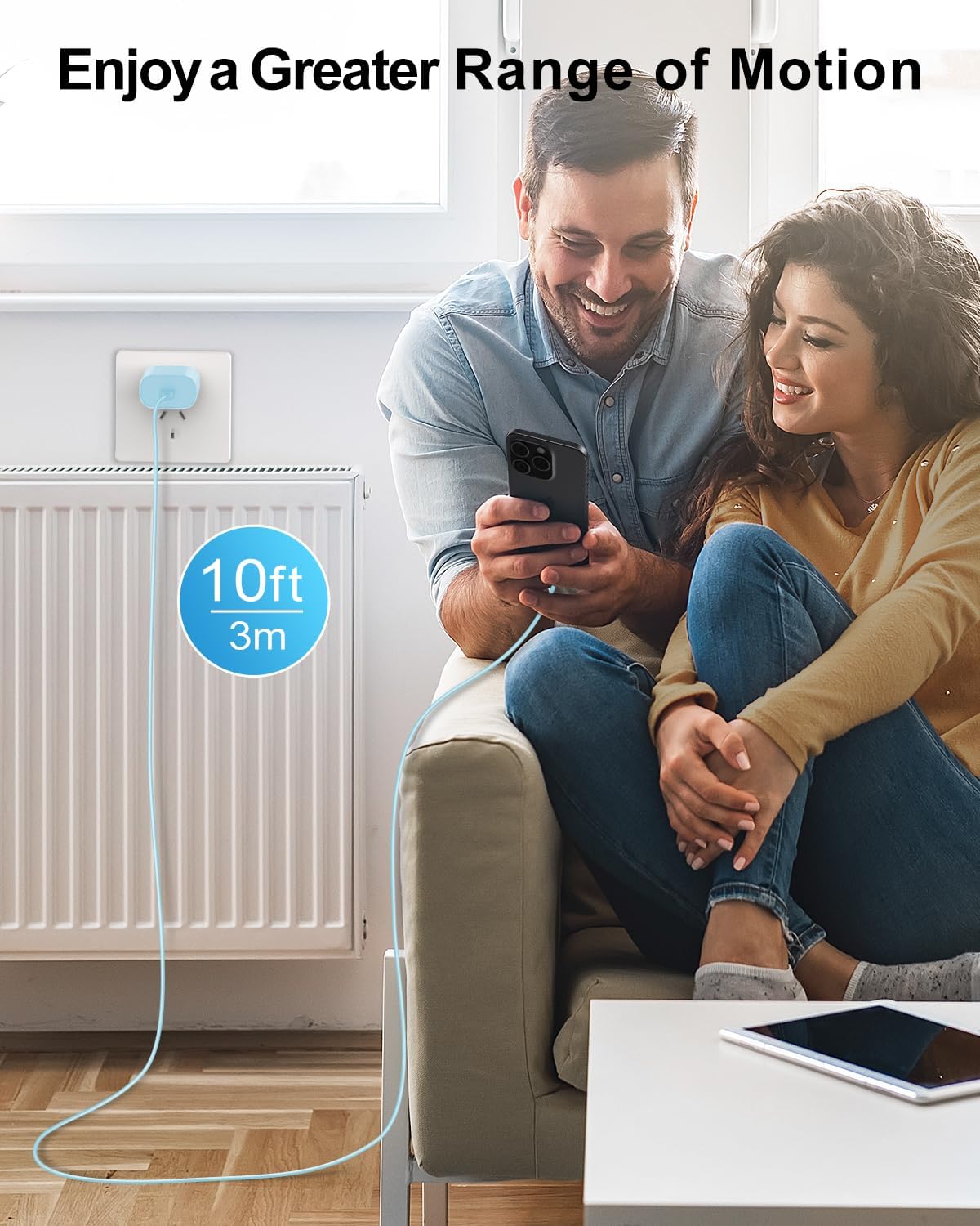 Type C Charger Fast Charging, 2Pack [10FT&6FT] Long USB C Cable with 25W Phone Super Fast Charger Block Compatible with Galaxy S26+/S25 Ultra,iPhone 18/17/16/Air/Plus/Pro Max/Duo